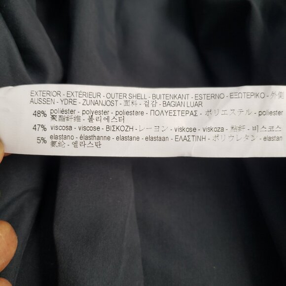 Zara Man Burgundy Striped Boating Jacket 42R - Picture 10 of 10